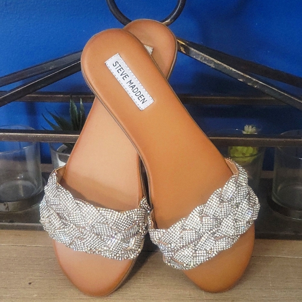 Steve Madden rhinestone sandles